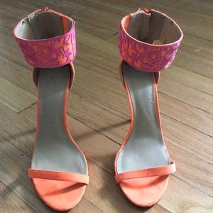 Asos size 9 🔥 orange and pink heels‼️